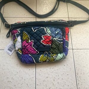Vera Bradley Falling Flowers Belt Bag NWT